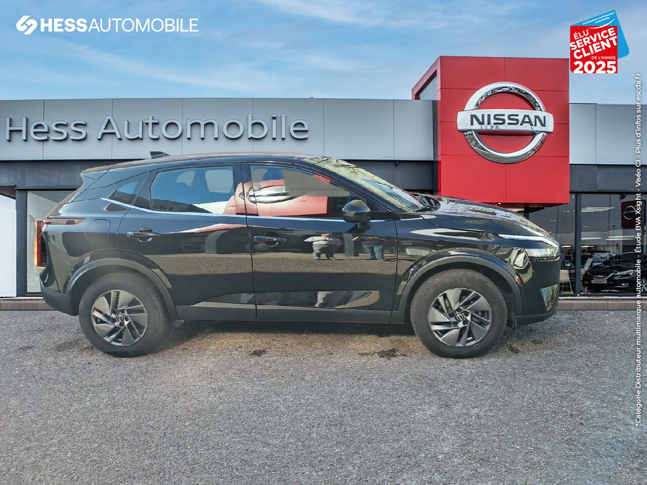 Véhicule d'occasion NISSAN QASHQAI 1.3 MILD HYBRID 140CH BUSINESS EDITION 2022 CAMERA chez Nissan Qashqai occasion
