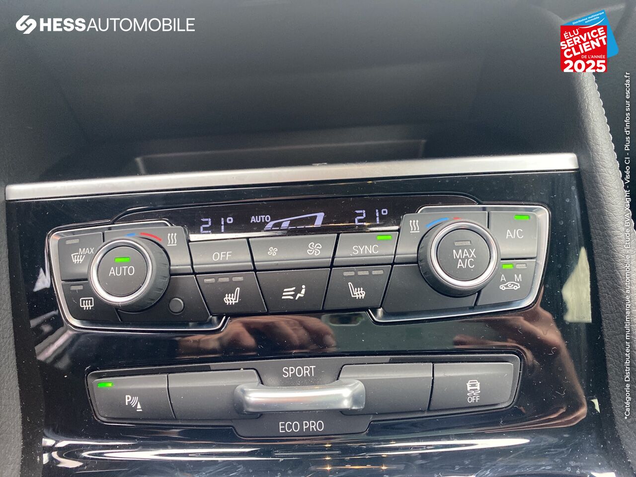 Véhicule d'occasion BMW SERIE 2 GRAN TOURER 216I 109CH SPORT 7 PL GPS CAMERA SIEGES CHAUF LED chez BMW Mulhouse
