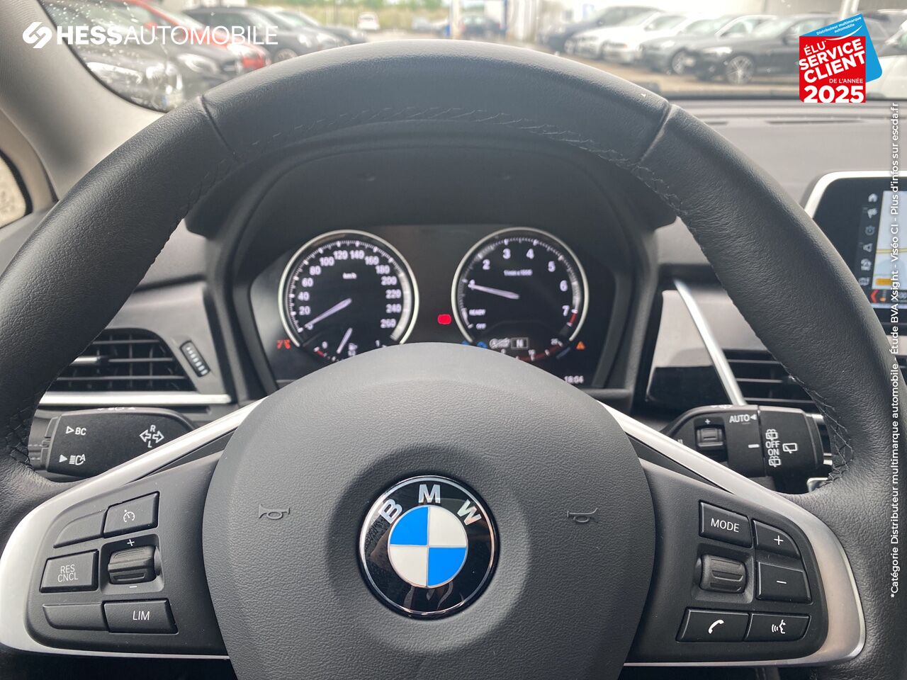 Véhicule d'occasion BMW SERIE 2 GRAN TOURER 216I 109CH SPORT 7 PL GPS CAMERA SIEGES CHAUF LED chez BMW Mulhouse