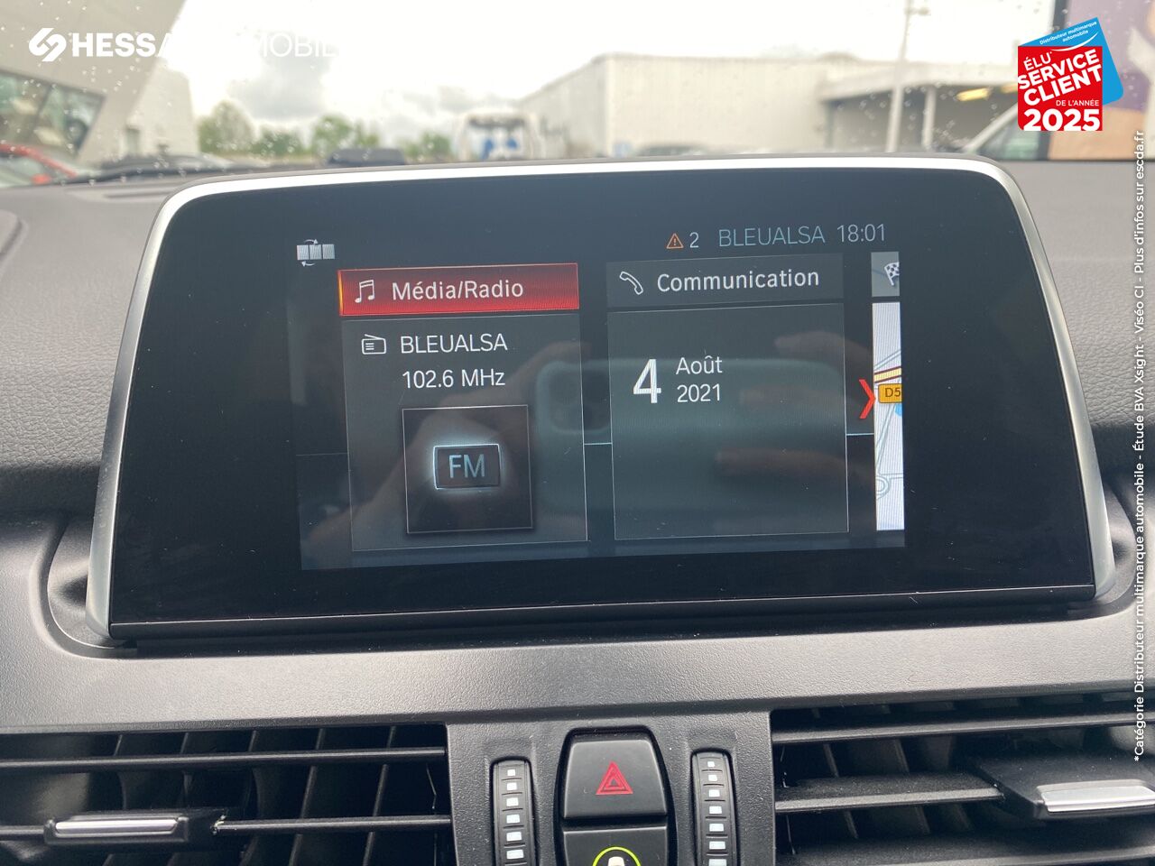 Véhicule d'occasion BMW SERIE 2 GRAN TOURER 216I 109CH SPORT 7 PL GPS CAMERA SIEGES CHAUF LED chez BMW Mulhouse
