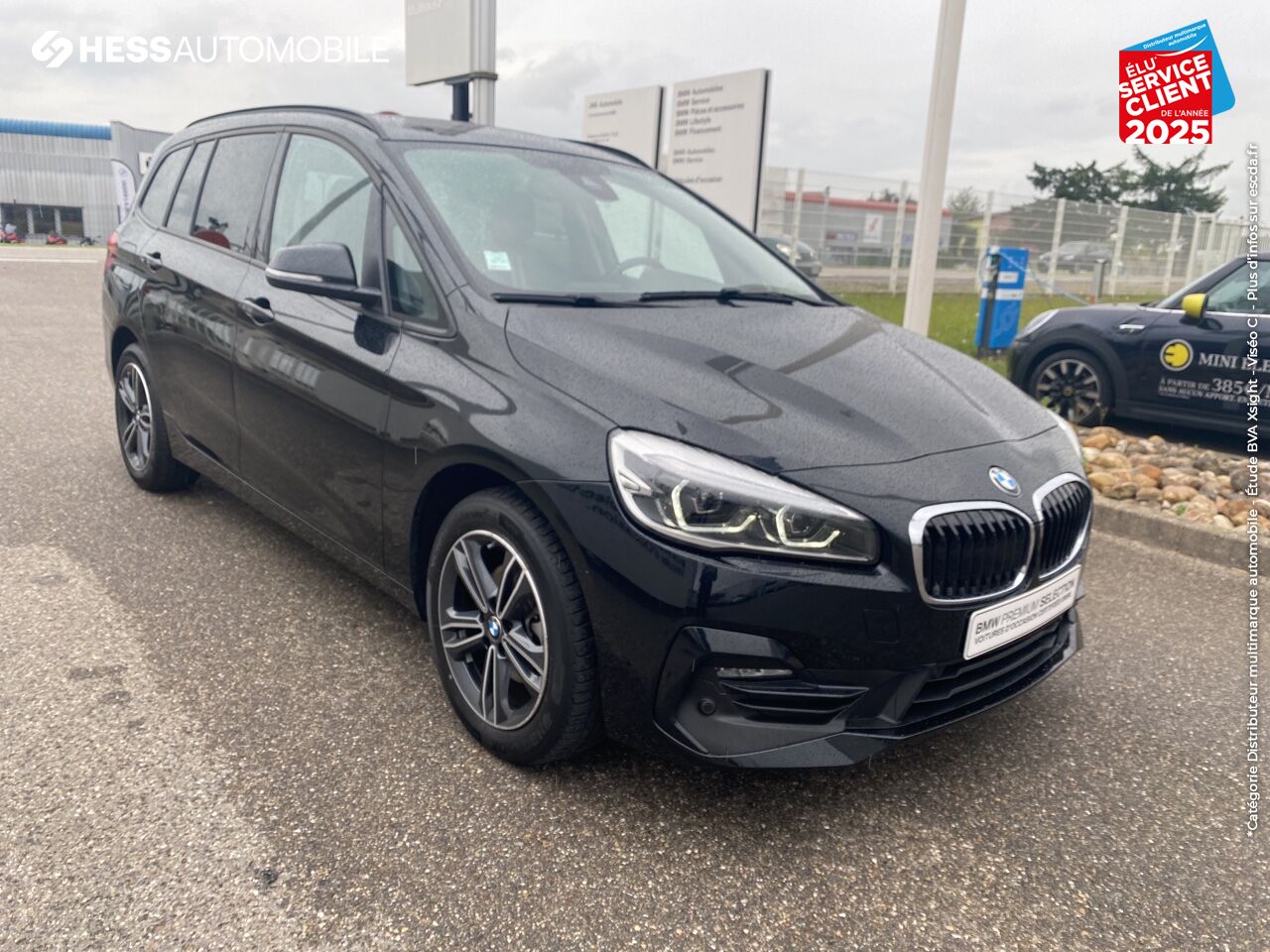 Véhicule d'occasion BMW SERIE 2 GRAN TOURER 216I 109CH SPORT 7 PL GPS CAMERA SIEGES CHAUF LED chez BMW Mulhouse
