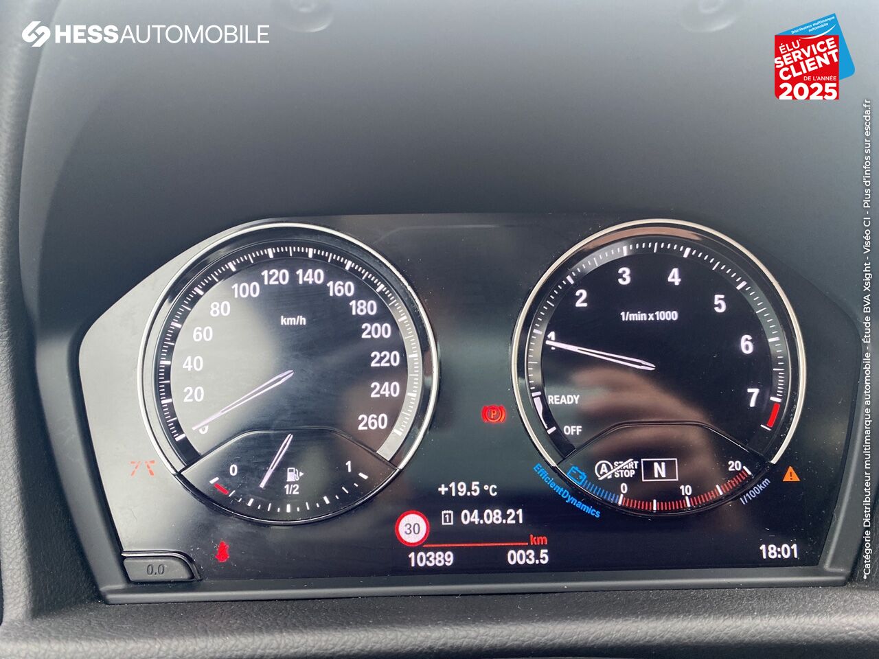 Véhicule d'occasion BMW SERIE 2 GRAN TOURER 216I 109CH SPORT 7 PL GPS CAMERA SIEGES CHAUF LED chez BMW Mulhouse