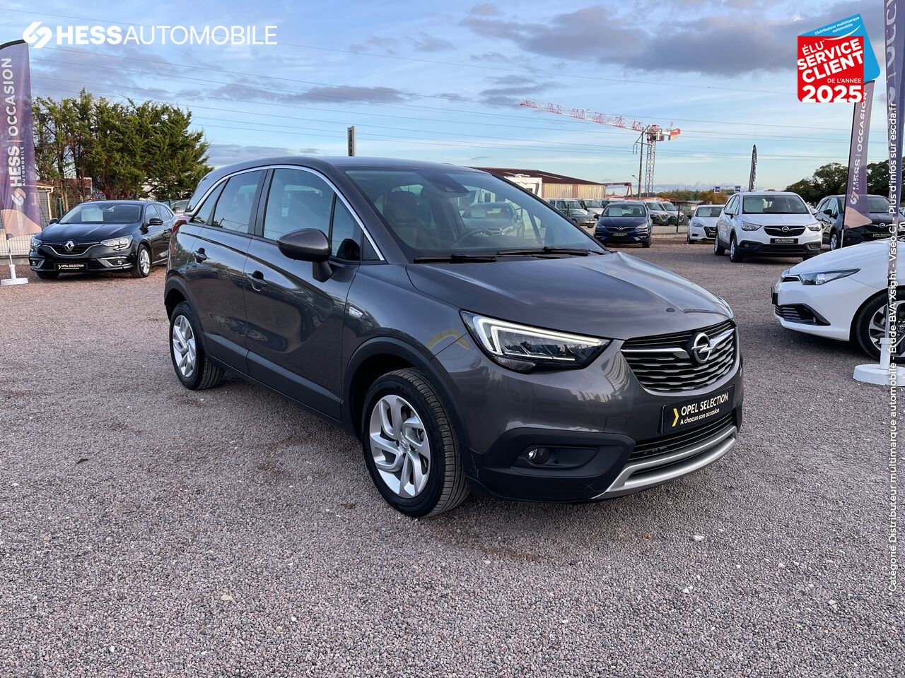 Véhicule d'occasion OPEL CROSSLAND X 1.5 D 120CH ELEGANCE BVA LED APPLE CARPLAY RADAR AR chez Opel Beaune