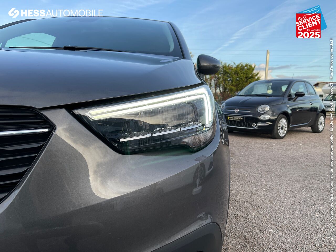 Véhicule d'occasion OPEL CROSSLAND X 1.5 D 120CH ELEGANCE BVA LED APPLE CARPLAY RADAR AR chez Opel Beaune