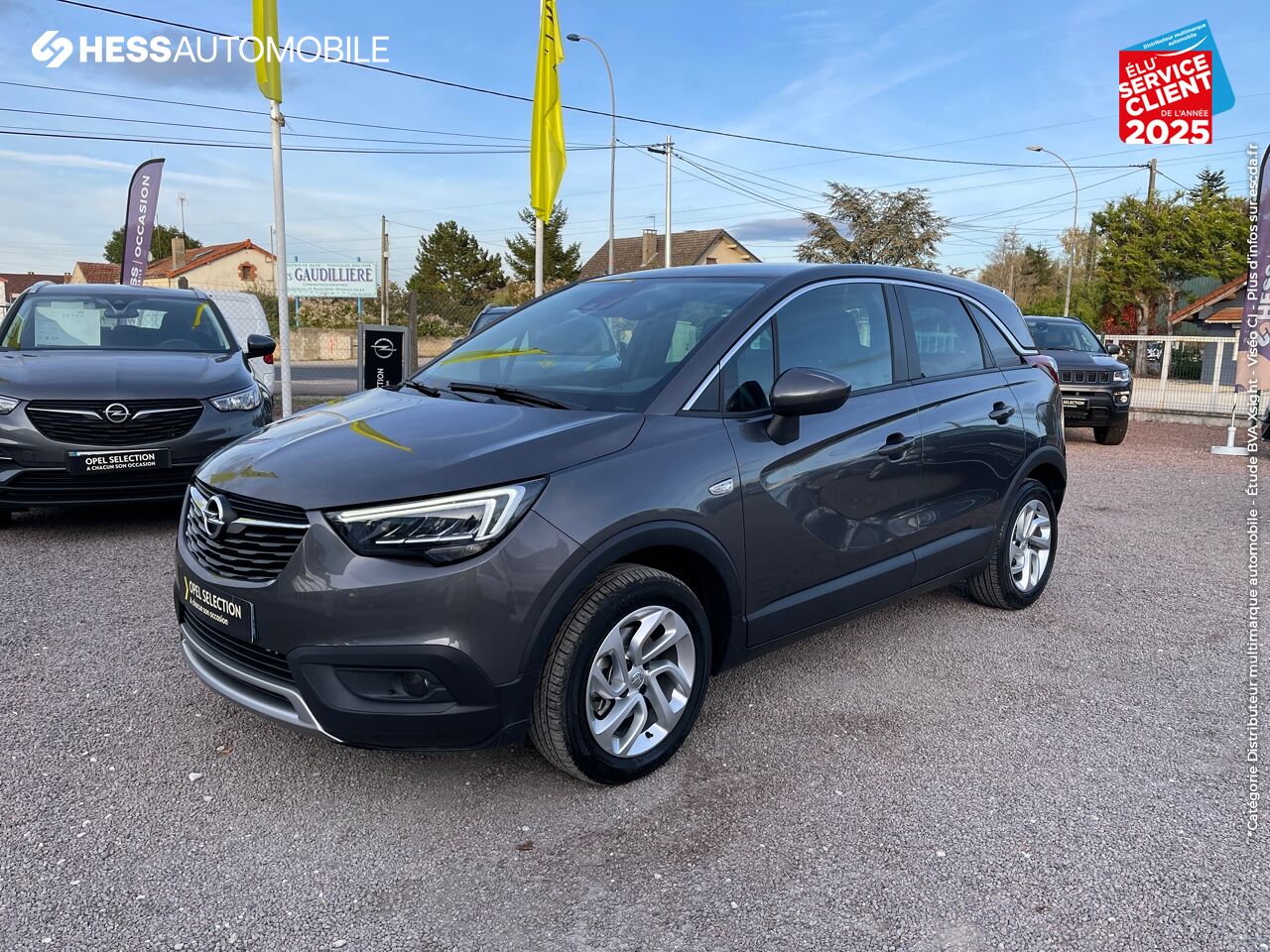 Véhicule d'occasion OPEL CROSSLAND X 1.5 D 120CH ELEGANCE BVA LED APPLE CARPLAY RADAR AR chez Opel Beaune