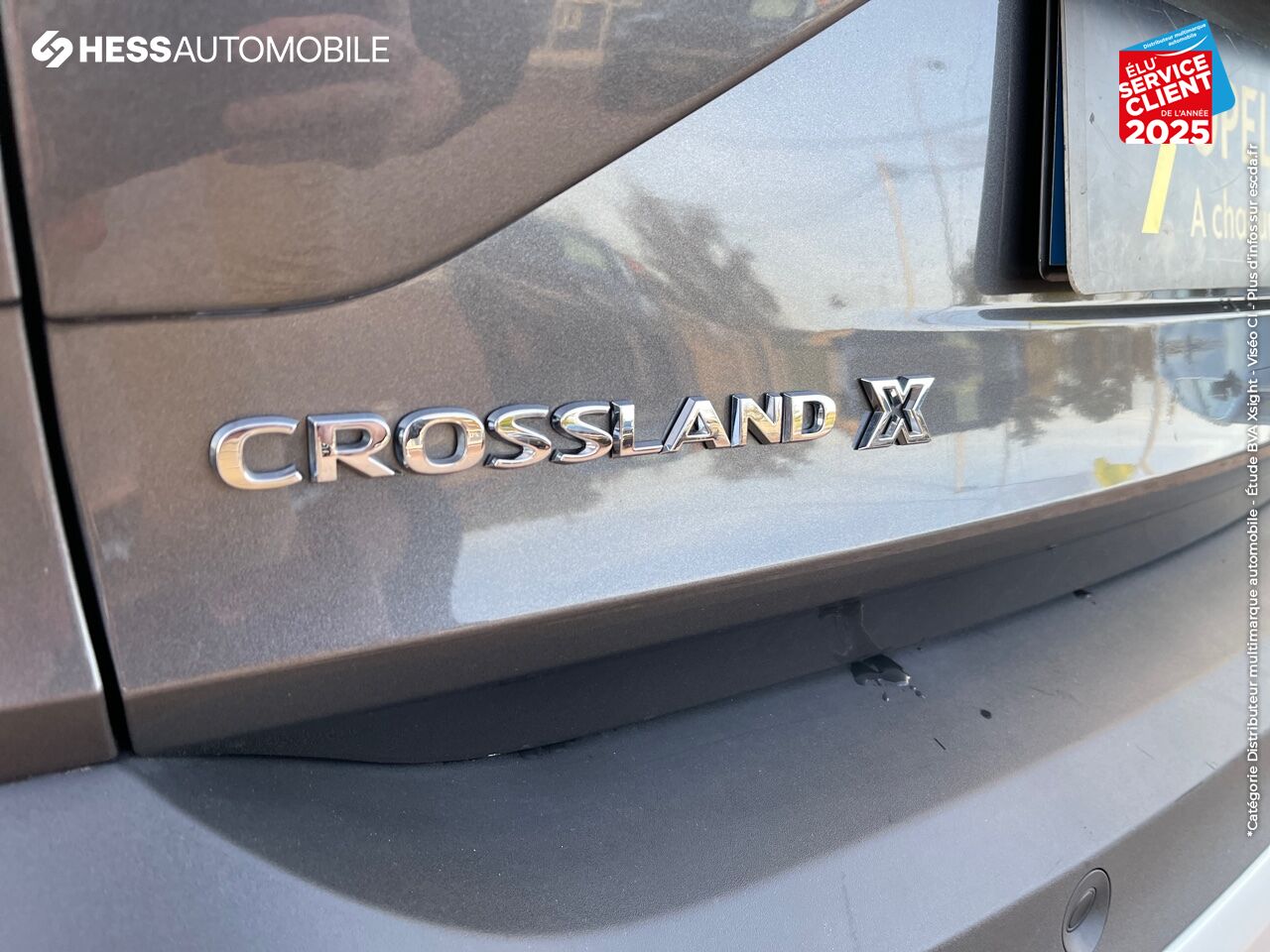 Véhicule d'occasion OPEL CROSSLAND X 1.5 D 120CH ELEGANCE BVA LED APPLE CARPLAY RADAR AR chez Opel Beaune