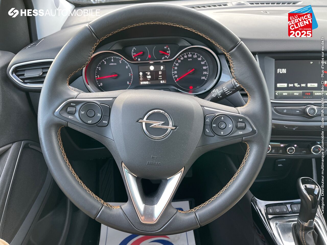 Véhicule d'occasion OPEL CROSSLAND X 1.5 D 120CH ELEGANCE BVA LED APPLE CARPLAY RADAR AR chez Opel Beaune