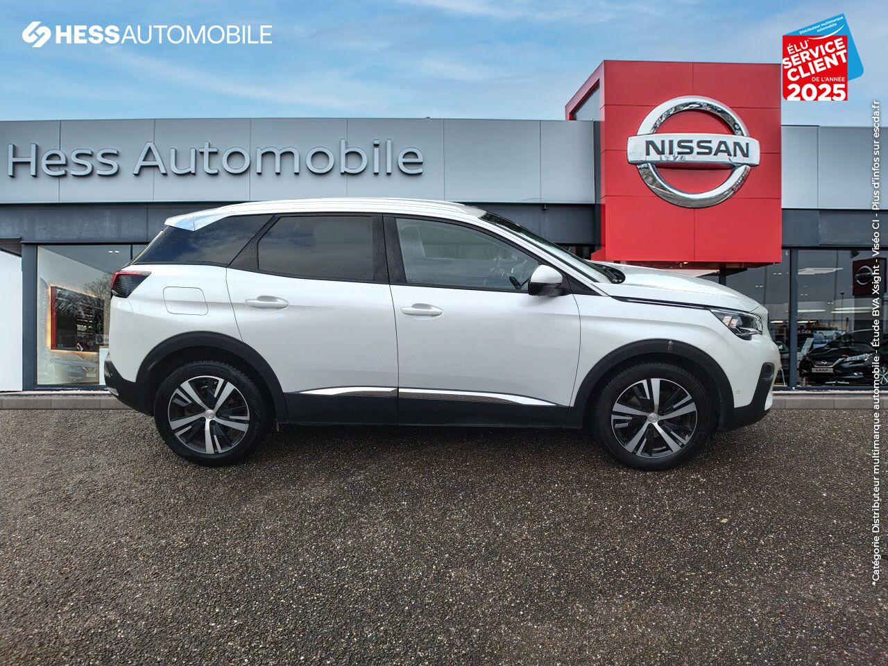 Véhicule d'occasion PEUGEOT 3008 1.2 PURETECH 130CH E6.C ALLURE SS EAT8 chez Renault Saint-Louis