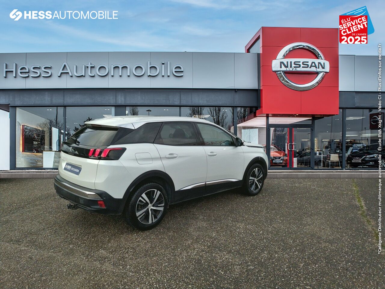 Véhicule d'occasion PEUGEOT 3008 1.2 PURETECH 130CH E6.C ALLURE SS EAT8 chez Renault Saint-Louis