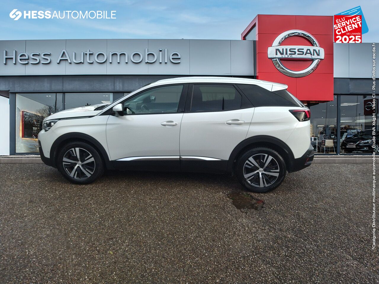 Véhicule d'occasion PEUGEOT 3008 1.2 PURETECH 130CH E6.C ALLURE SS EAT8 chez Renault Saint-Louis