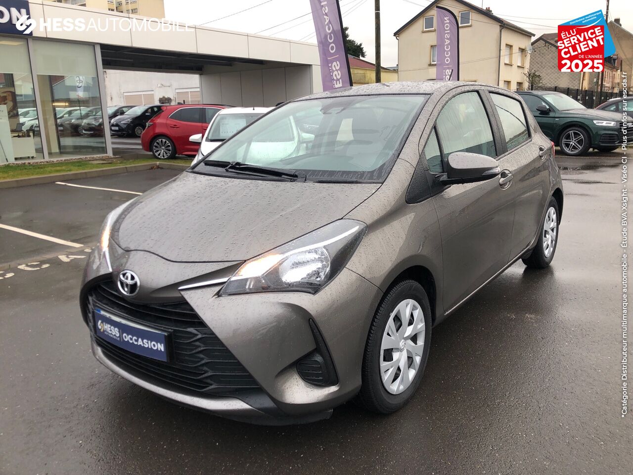 Véhicule d'occasion TOYOTA YARIS 70 VVT-I FRANCE CONNECT 5P MY19 CAMERA chez Toyota Metz