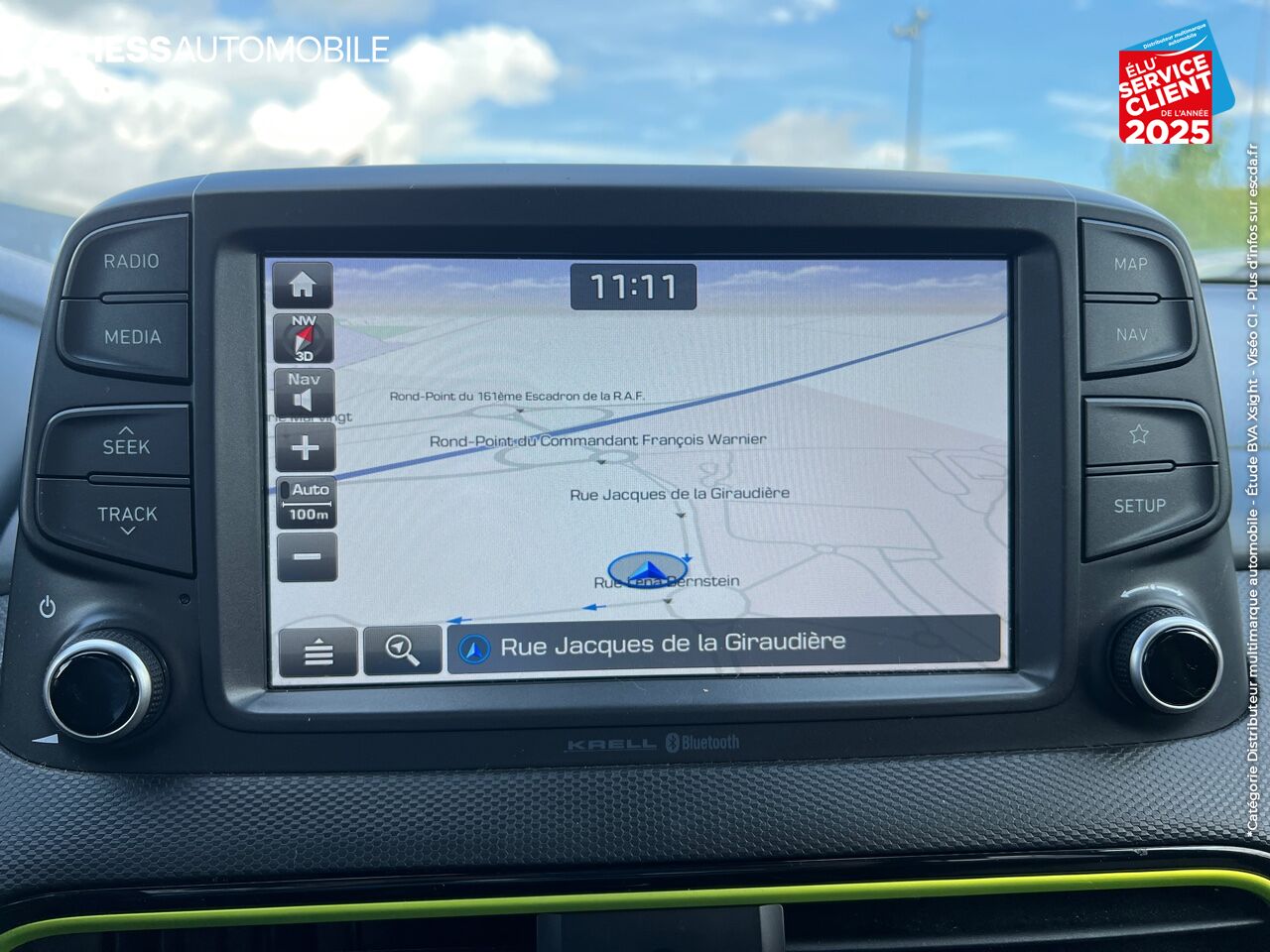 Véhicule d'occasion HYUNDAI KONA 1.6 CRDI 115CH CREATIVE GPS CAMERA chez Hyundai Besançon