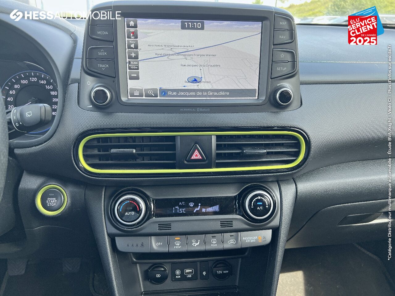 Véhicule d'occasion HYUNDAI KONA 1.6 CRDI 115CH CREATIVE GPS CAMERA chez Hyundai Besançon