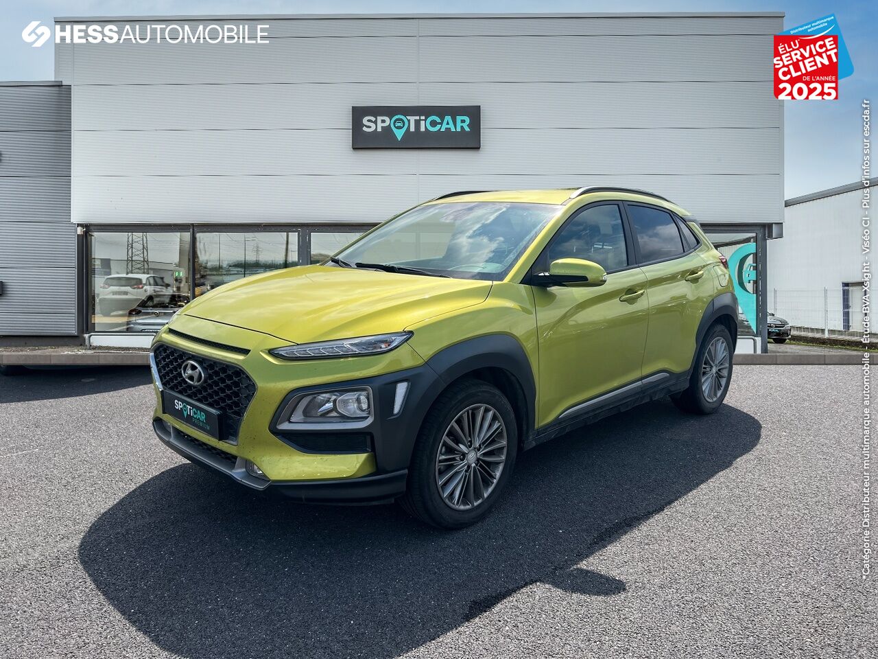 Véhicule d'occasion HYUNDAI KONA 1.6 CRDI 115CH CREATIVE GPS CAMERA chez Hyundai Besançon