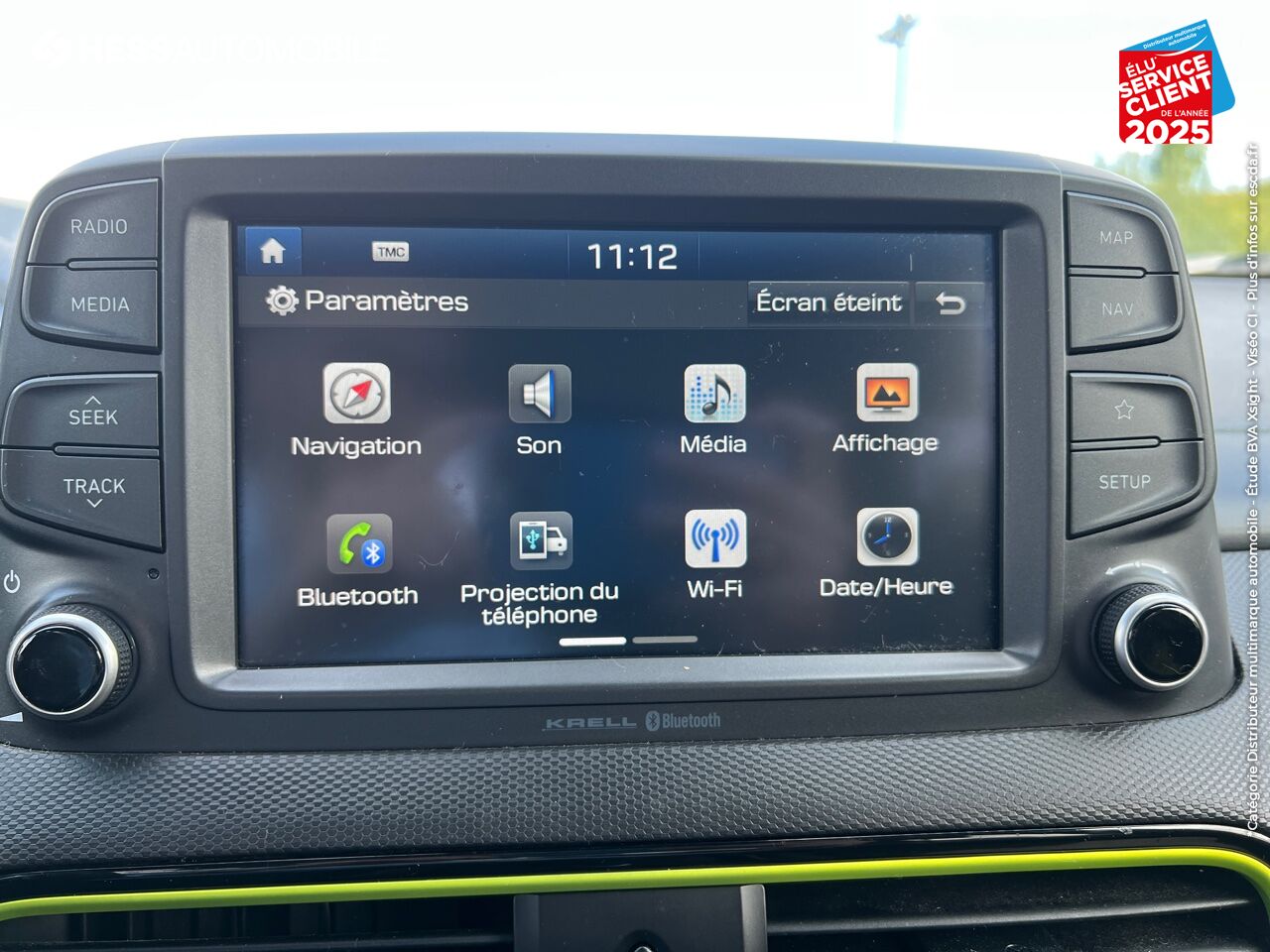 Véhicule d'occasion HYUNDAI KONA 1.6 CRDI 115CH CREATIVE GPS CAMERA chez Hyundai Besançon
