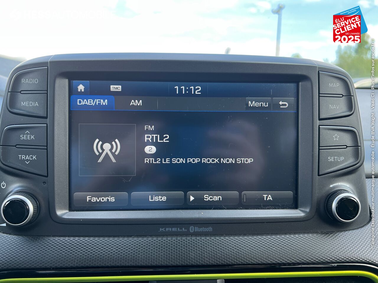 Véhicule d'occasion HYUNDAI KONA 1.6 CRDI 115CH CREATIVE GPS CAMERA chez Hyundai Besançon